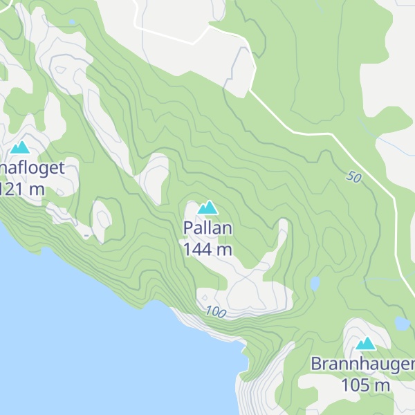Map of Pallan