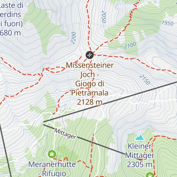 Map of Grüblalm