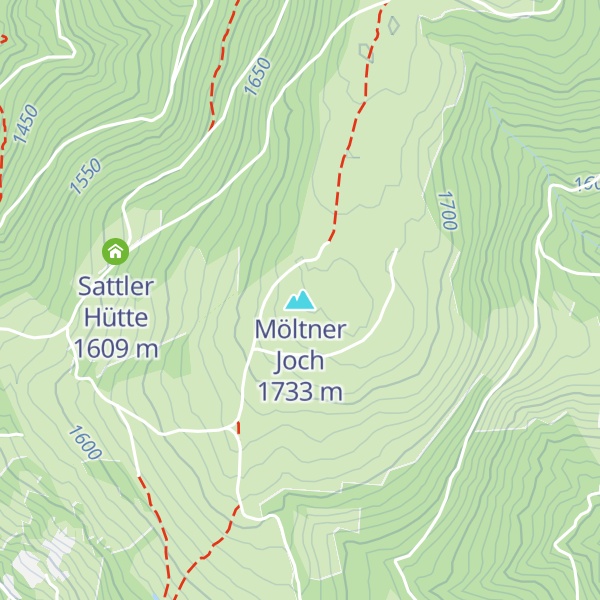 Map of Möltner Joch