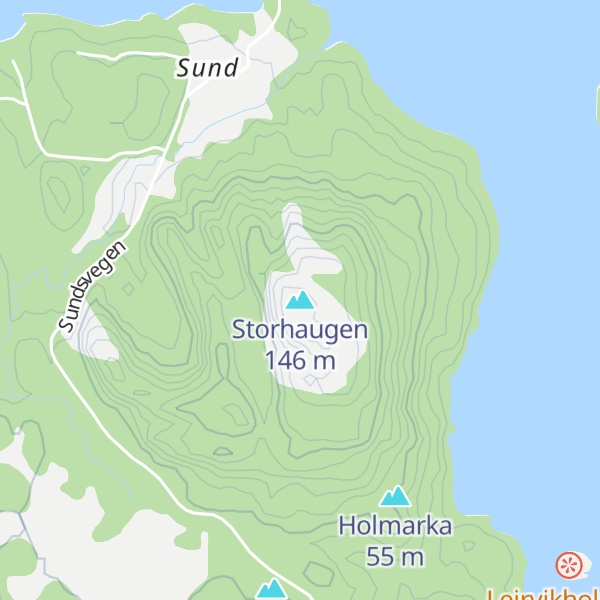 Map of Storhaugen