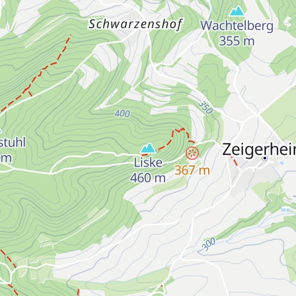 Map of Liske