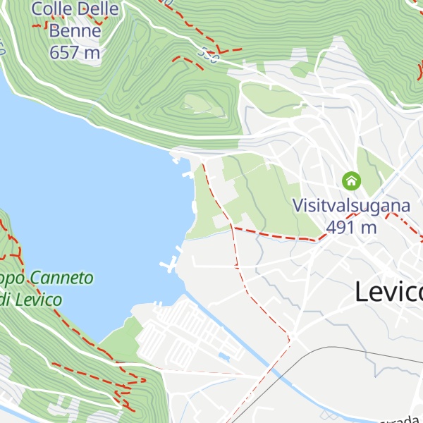 Map of La Rociondola