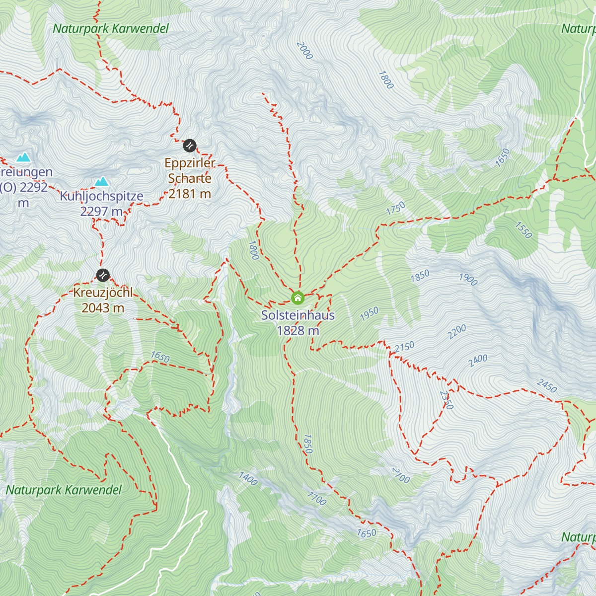 Solsteinhaus map