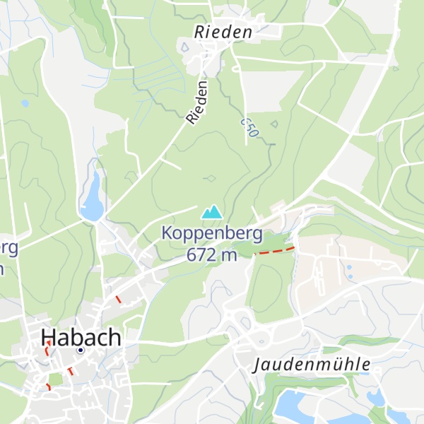 Map of Koppenberg