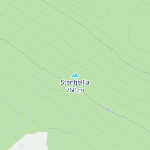 Map of Stenfjellia