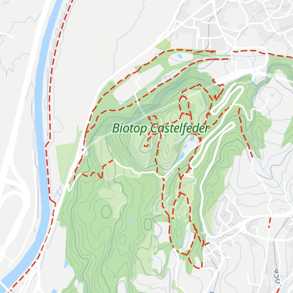 Map of Castelfeder