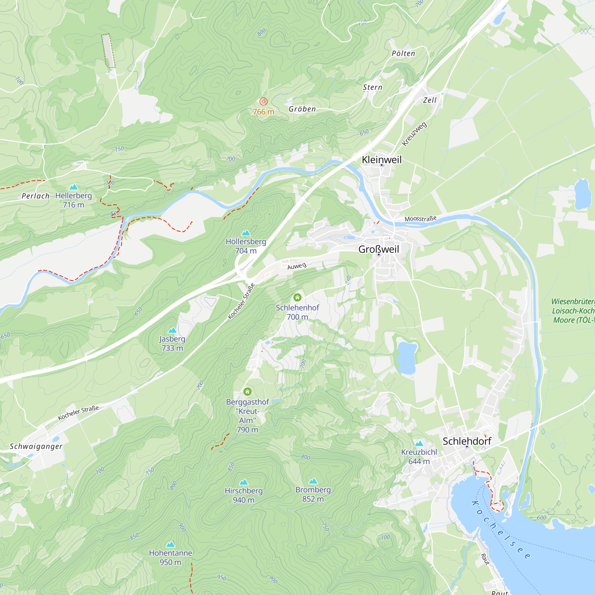 Schlehenhof map