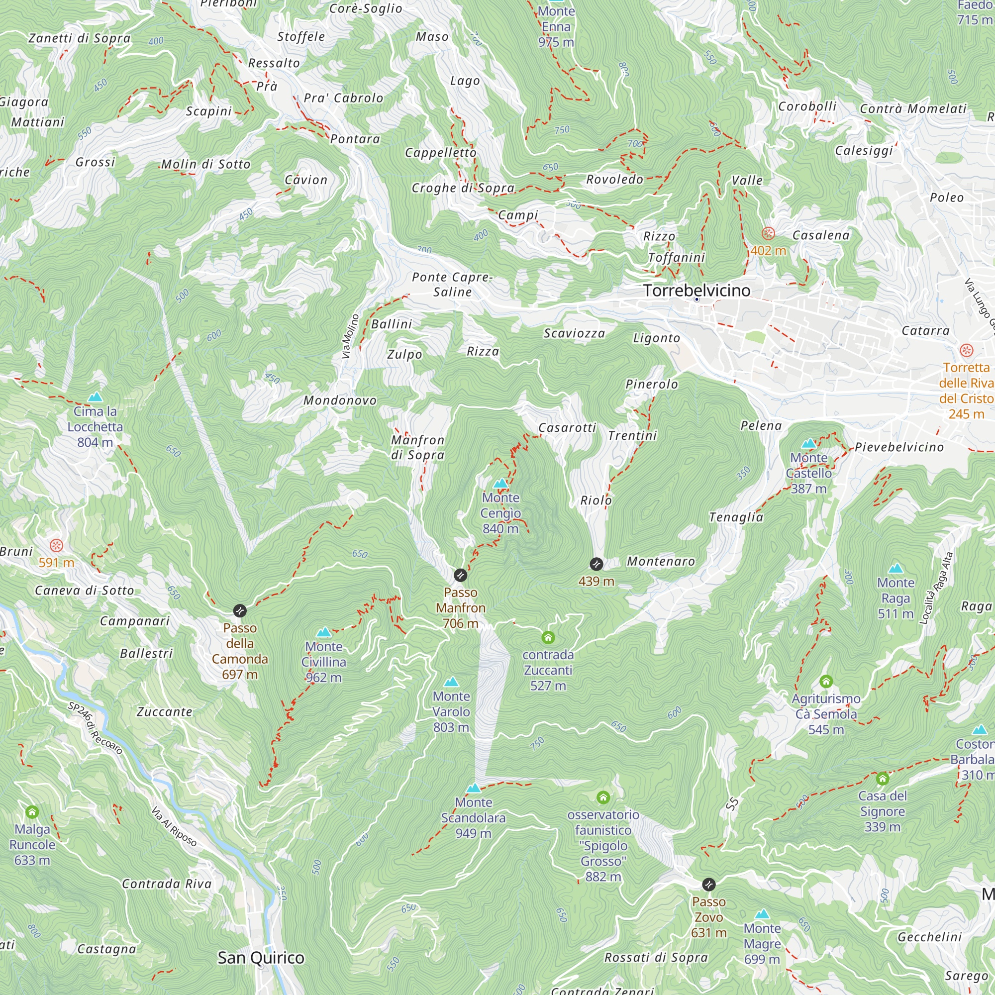 Rifugio Gruppo Stella Cometa map