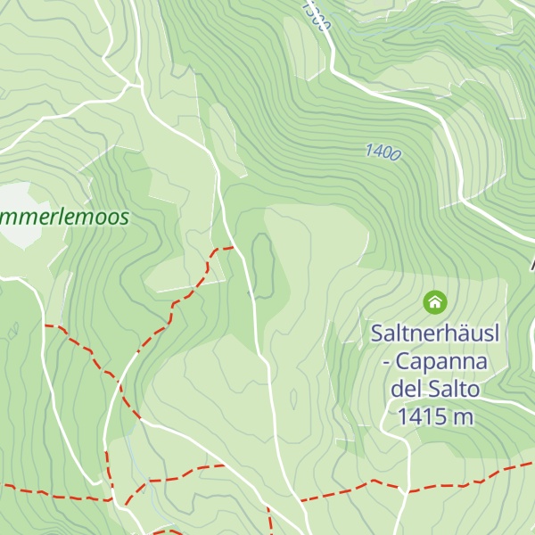 Map of Rabenbühel - Colle di Raben