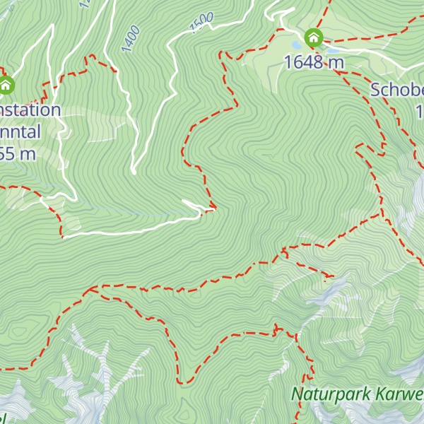 Map of Kirchbergalm