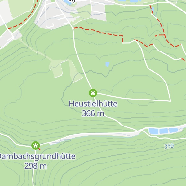 Map of Heustielhütte