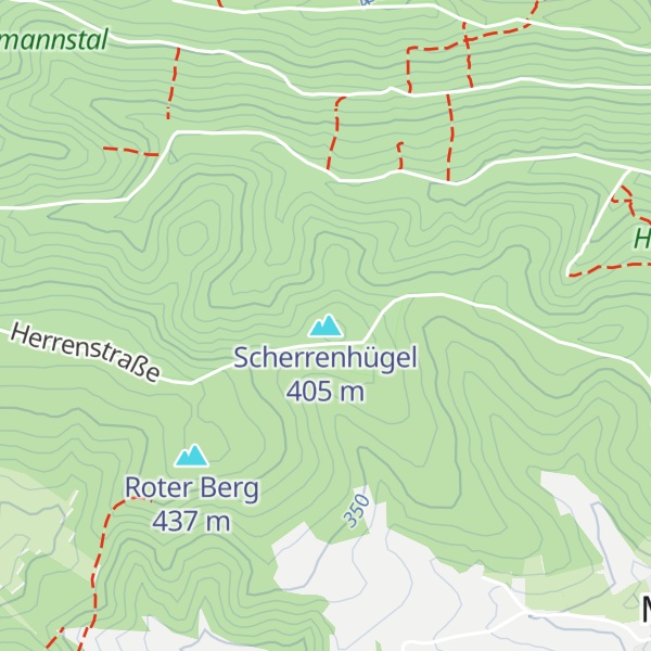 Map of Scherrenhügel