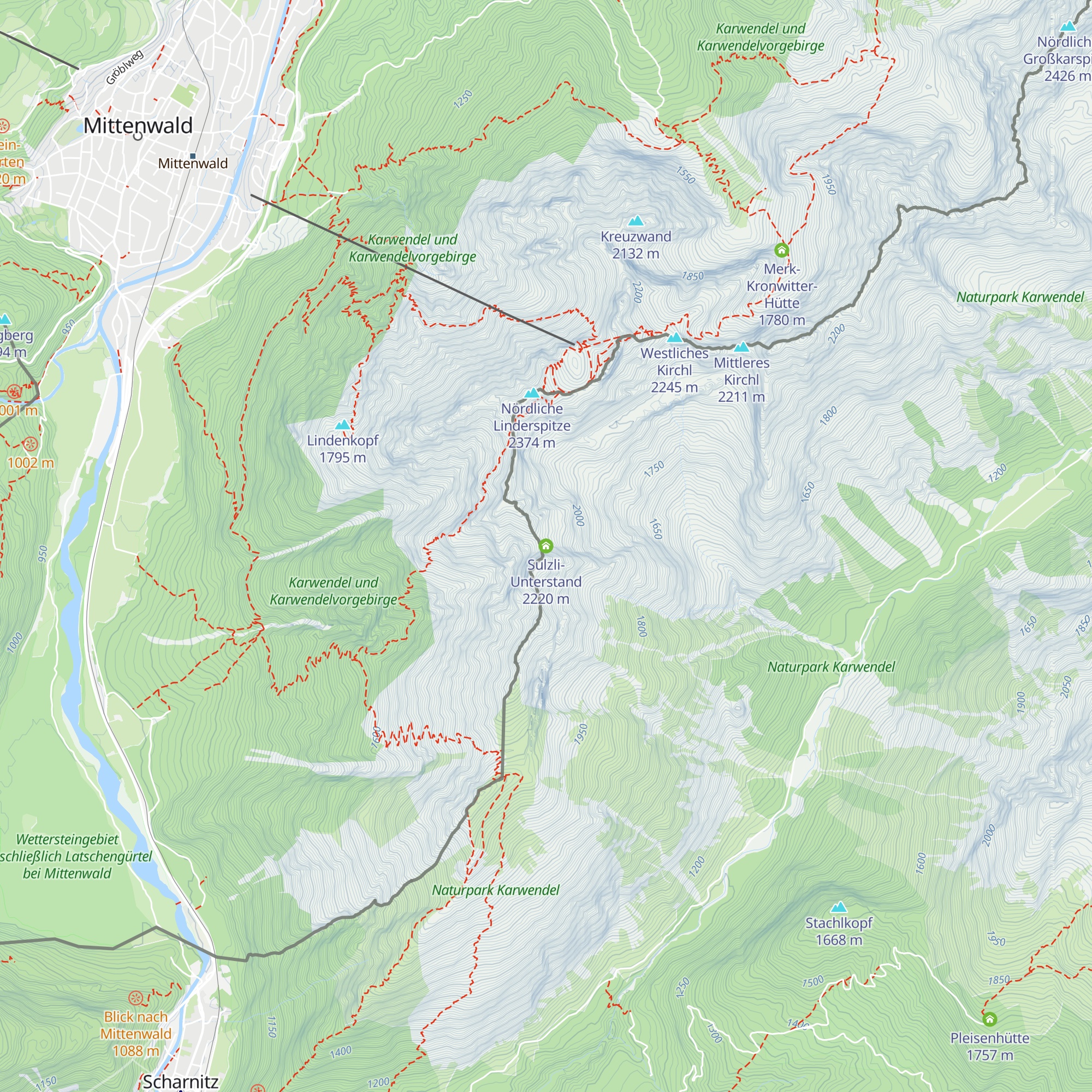 Sulzli-Unterstand map