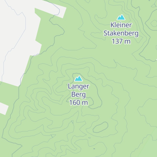Map of Langer Berg