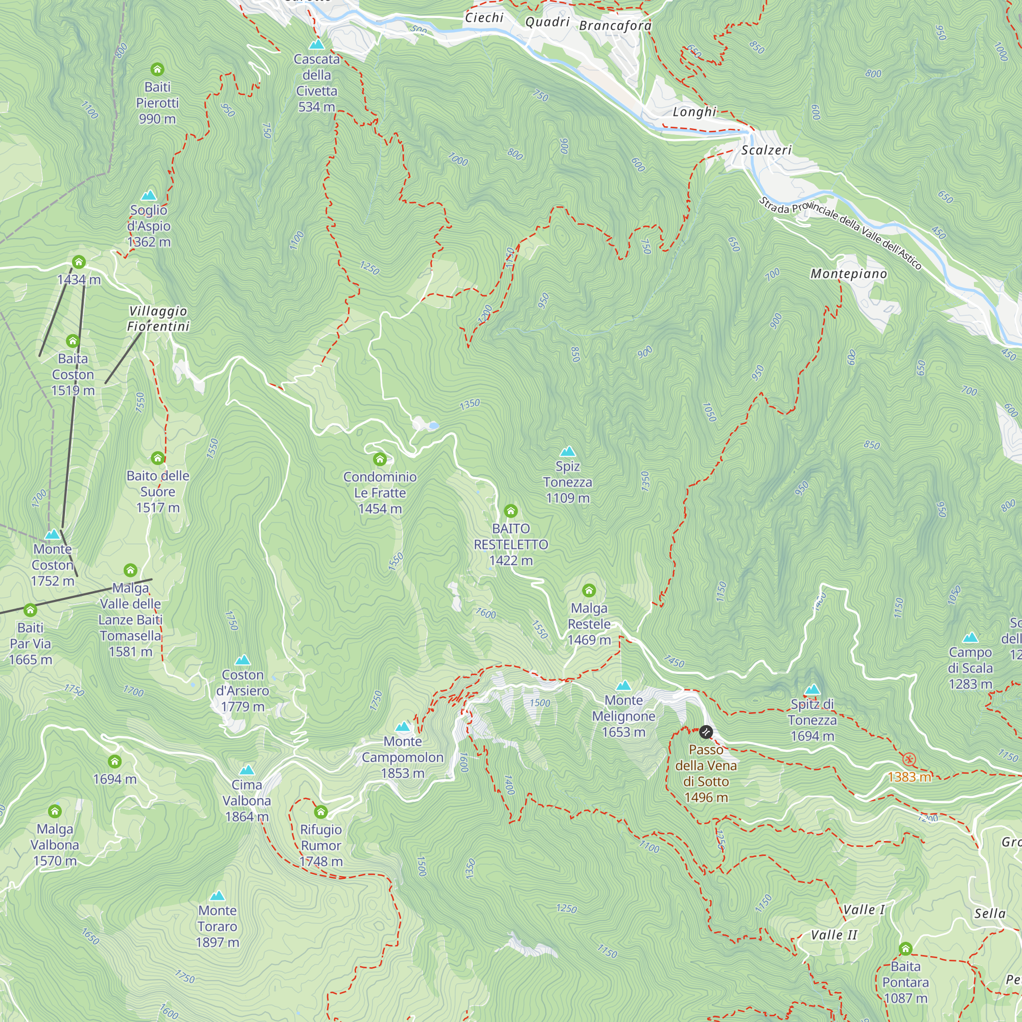 BAITO RESTELETTO map