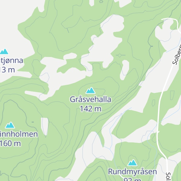 Map of Gråsvehalla