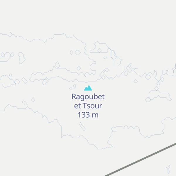 Map of Ragoubet et Tsour