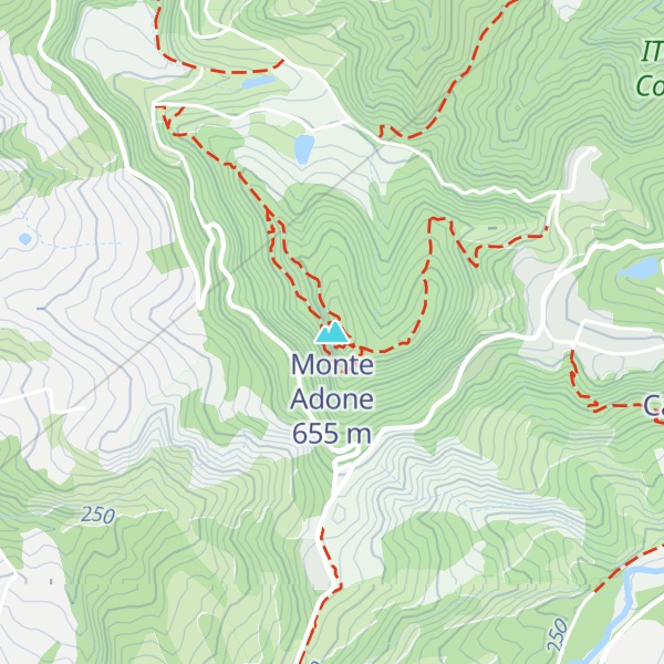 Map of Monte Adone