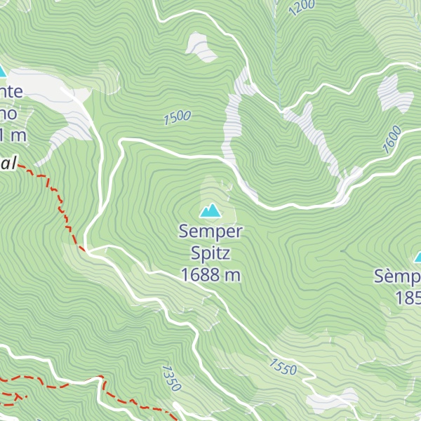 Map of Semper Spitz