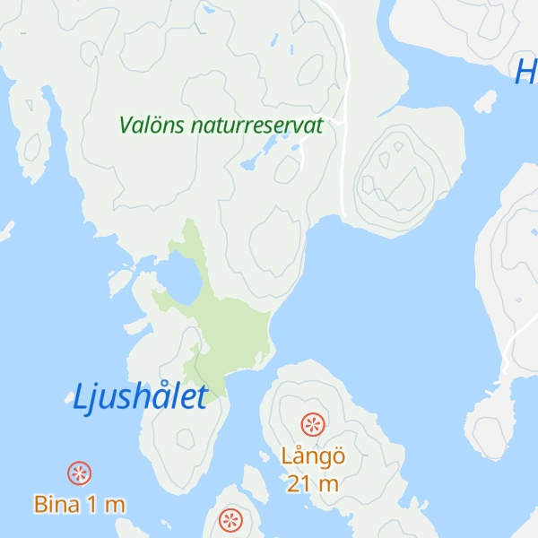 Map of Hassleberget