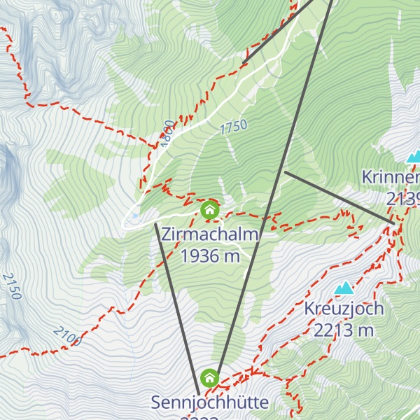 Map of Zirmachalm