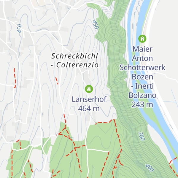 Map of Lanserhof