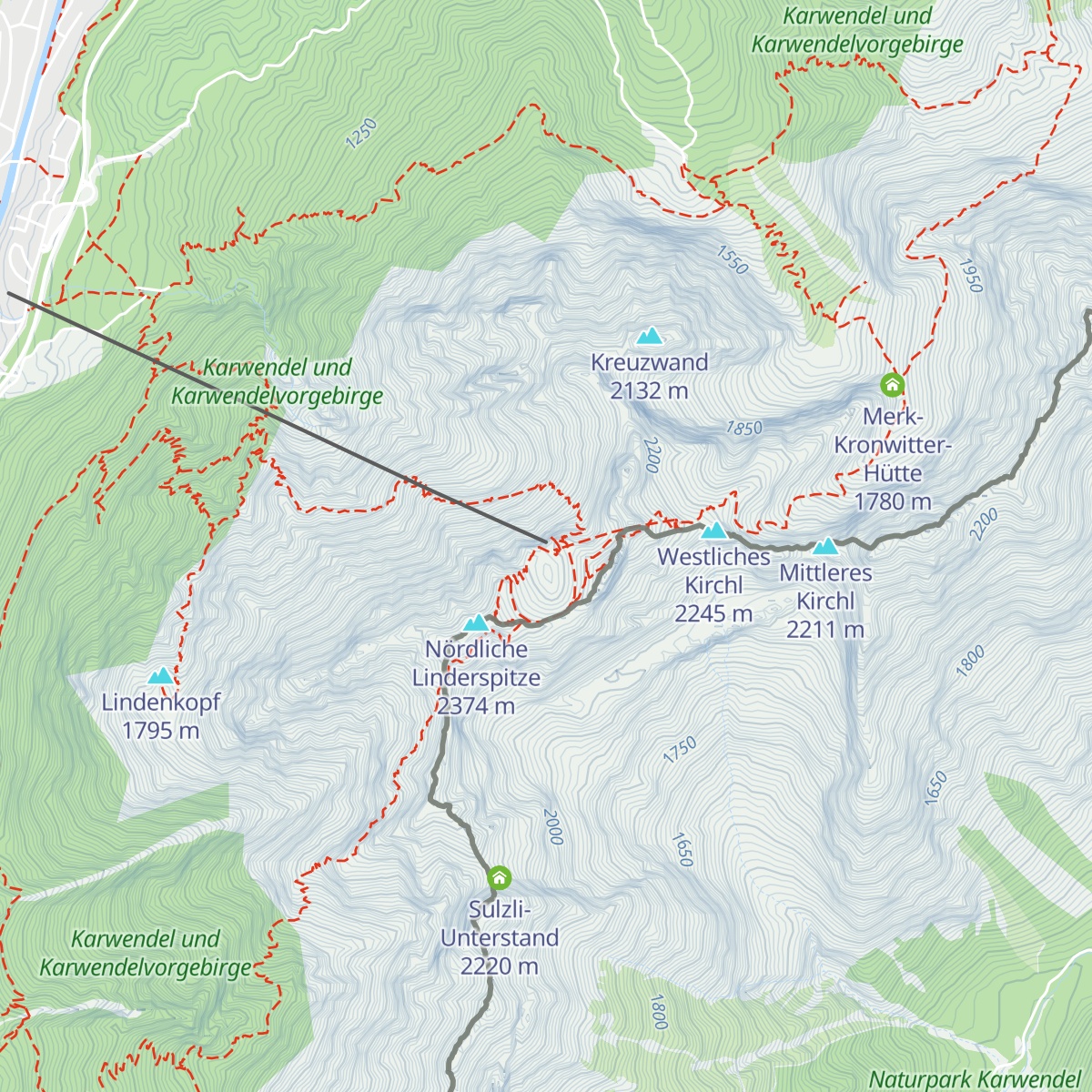Berggaststätte map