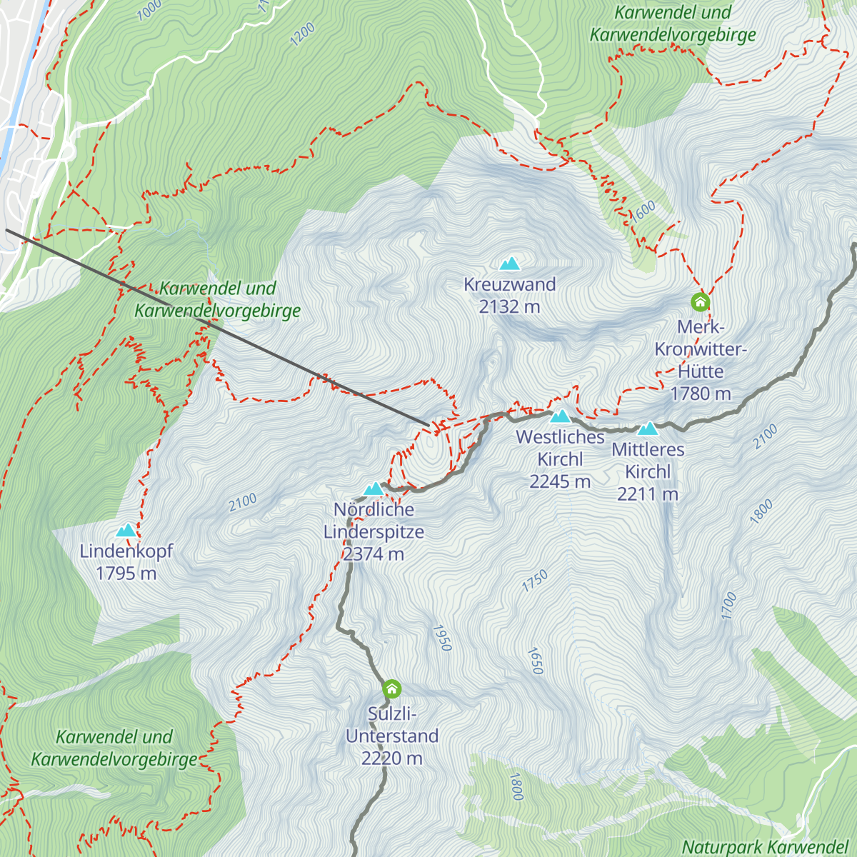 Berggaststätte map