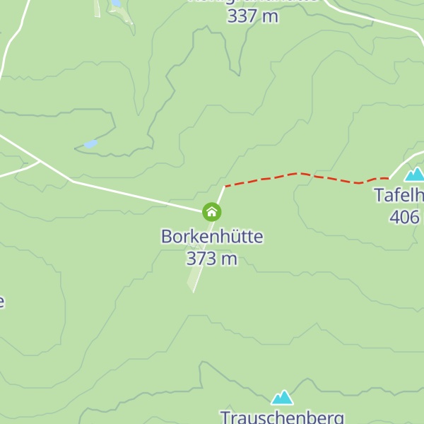 Map of Borkenhütte