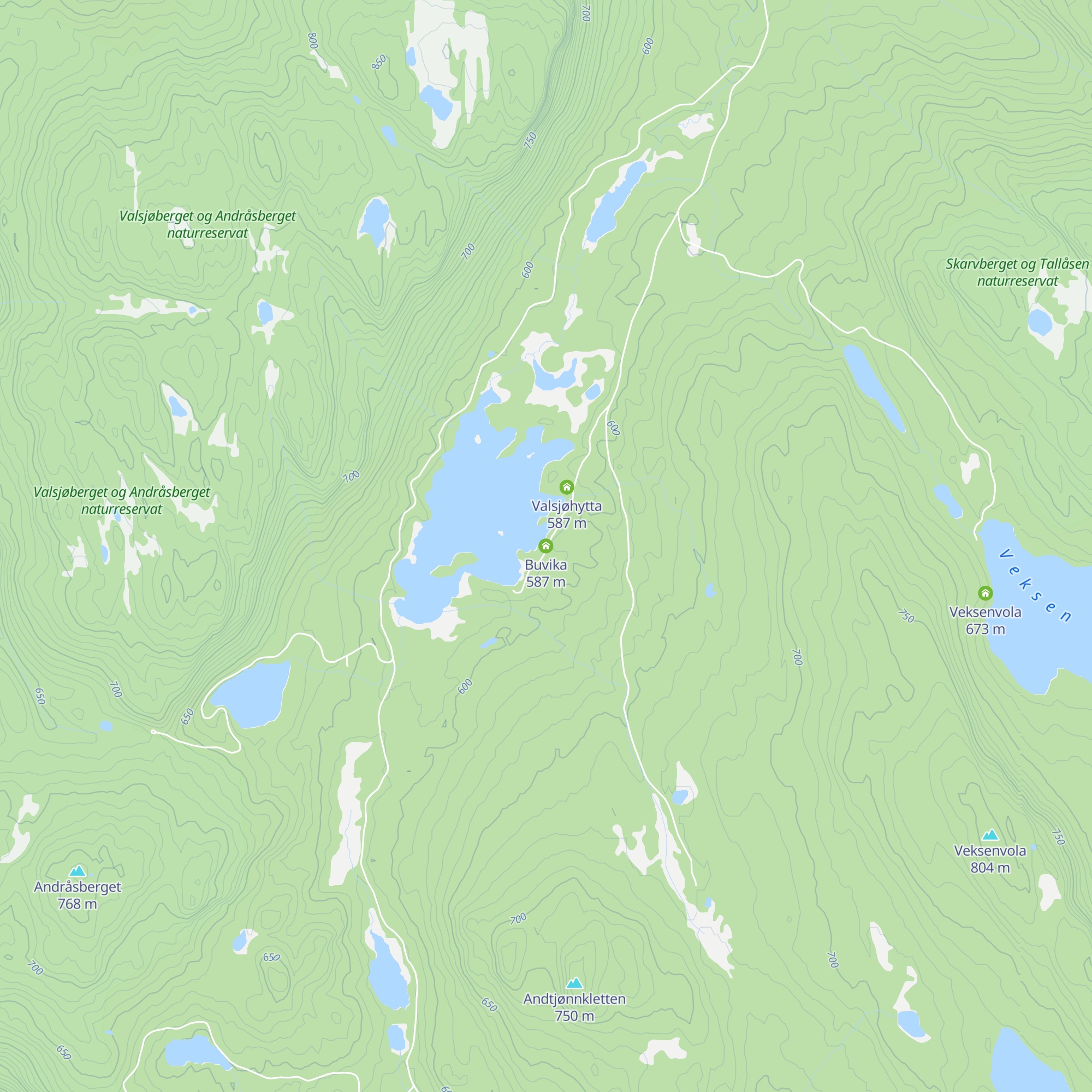 Buvika map