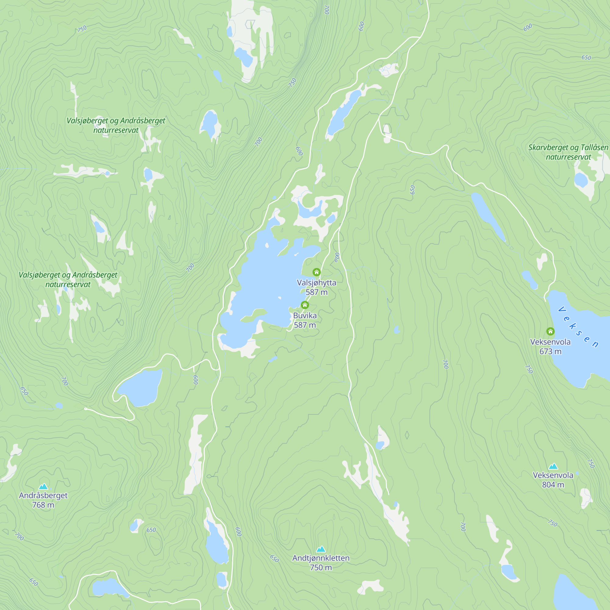 Buvika map