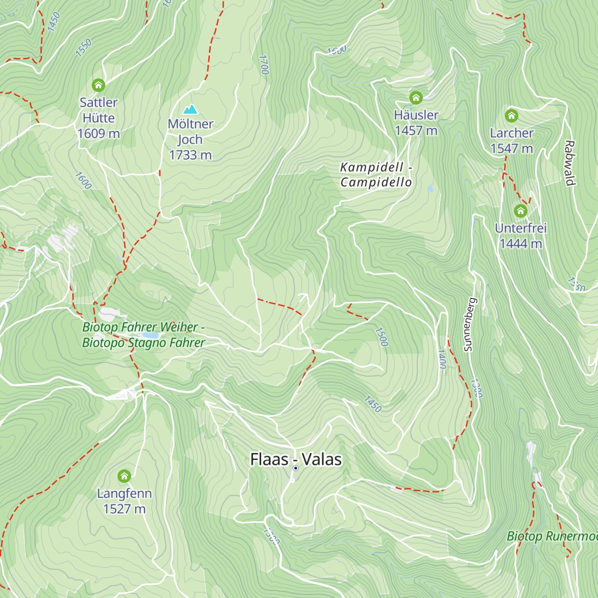 Jausenstation Lanzenschusterhof map