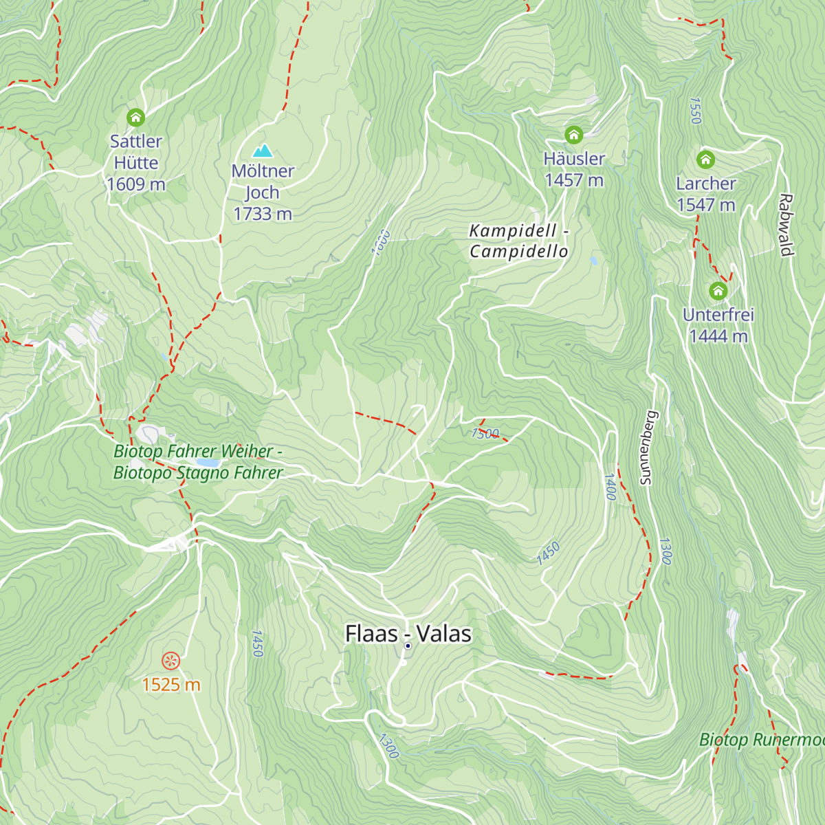 Jausenstation Lanzenschusterhof map