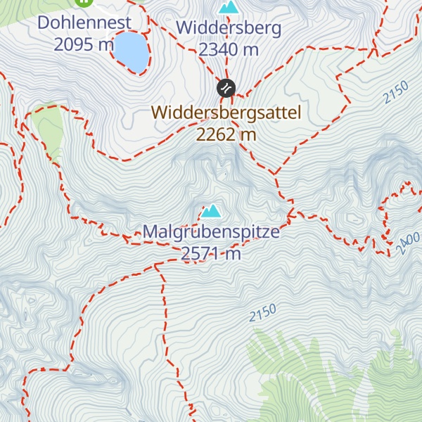Map of Malgrubenspitze