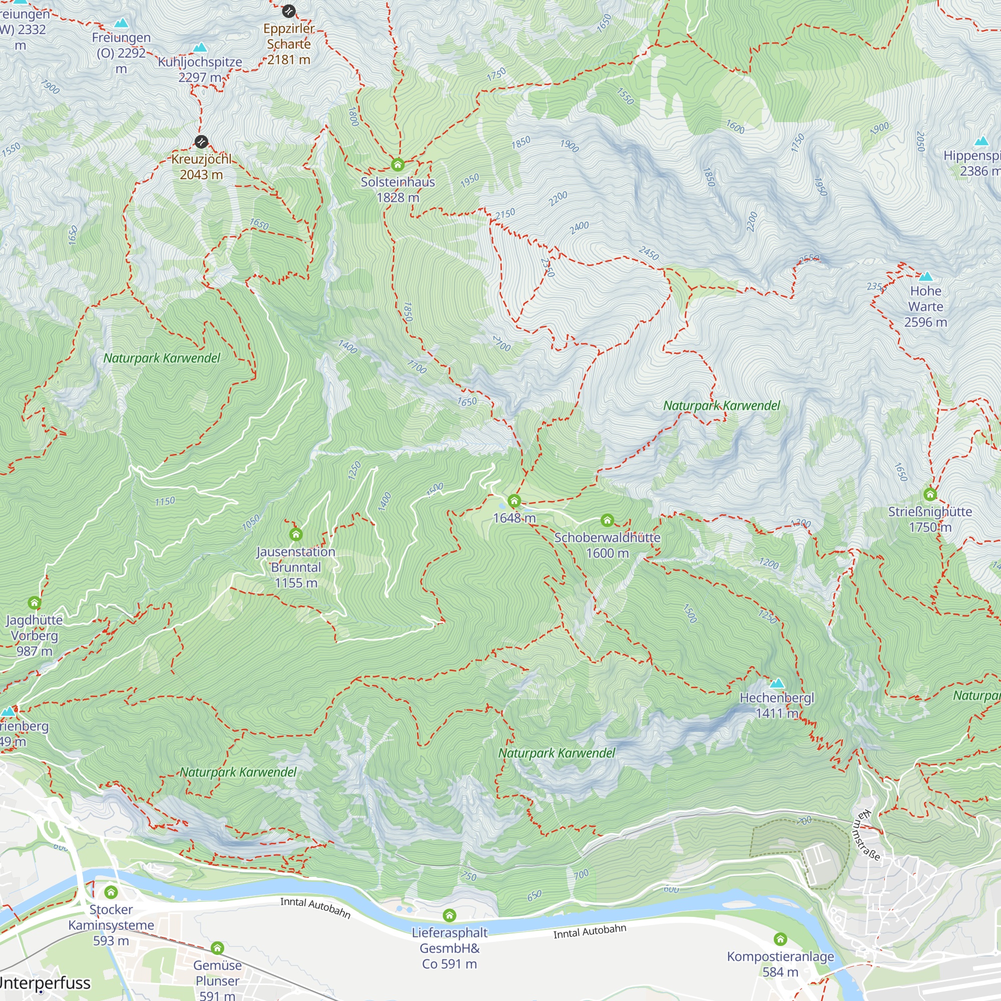 Jägerhäusl map