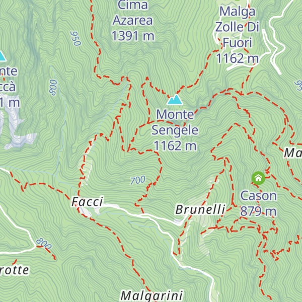 Map of Cason dei Comparetti II