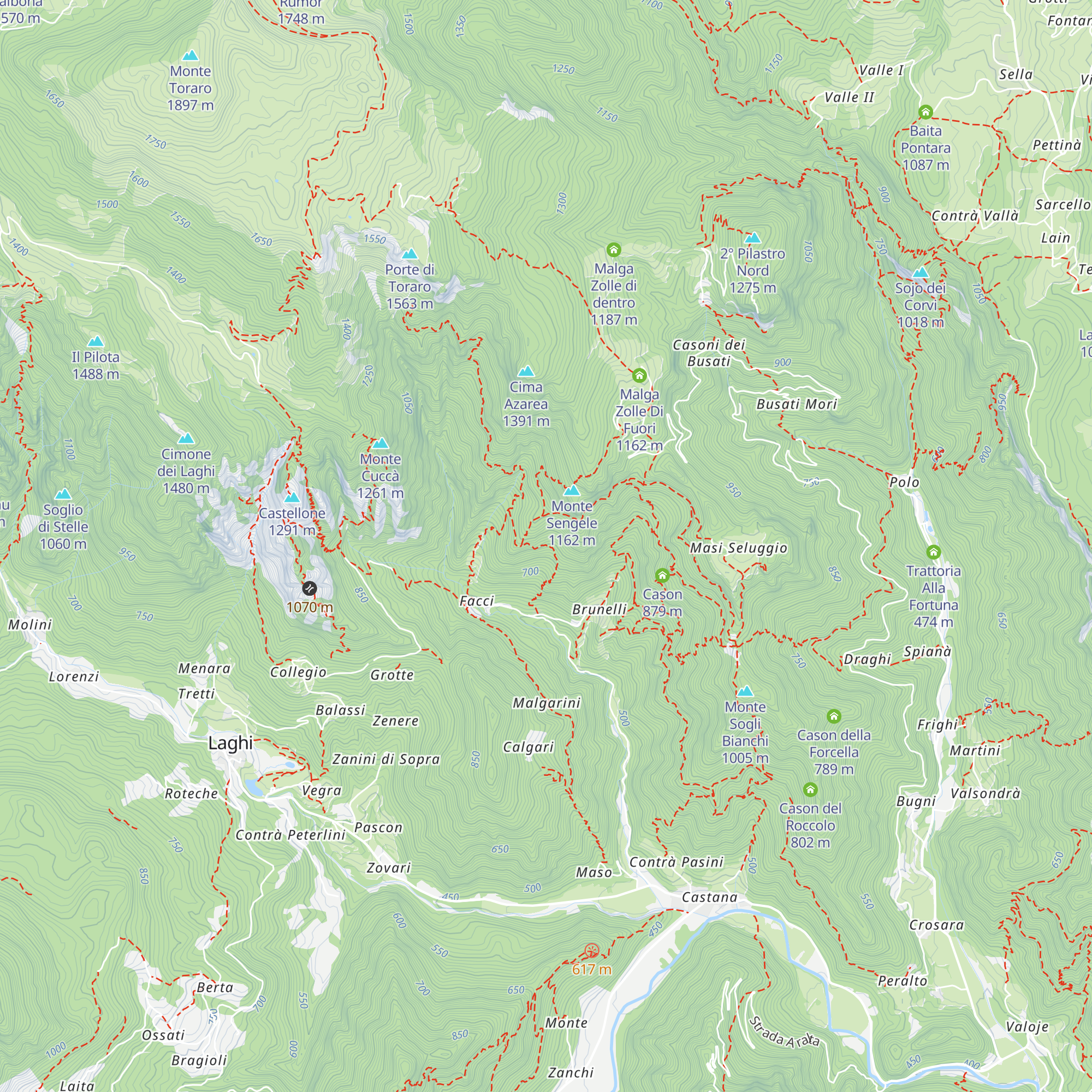 Cason dei Comparetti II map