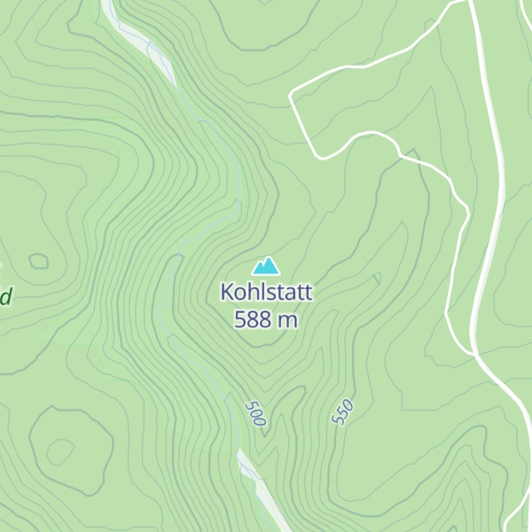 Map of Kohlstatt