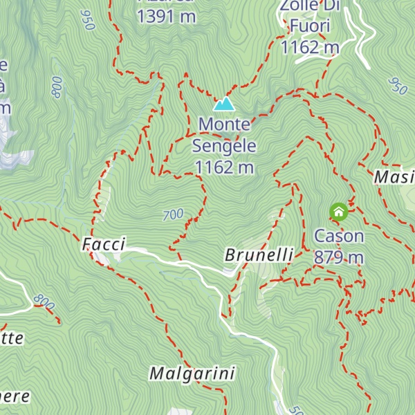 Map of Cason dei Comparetti I