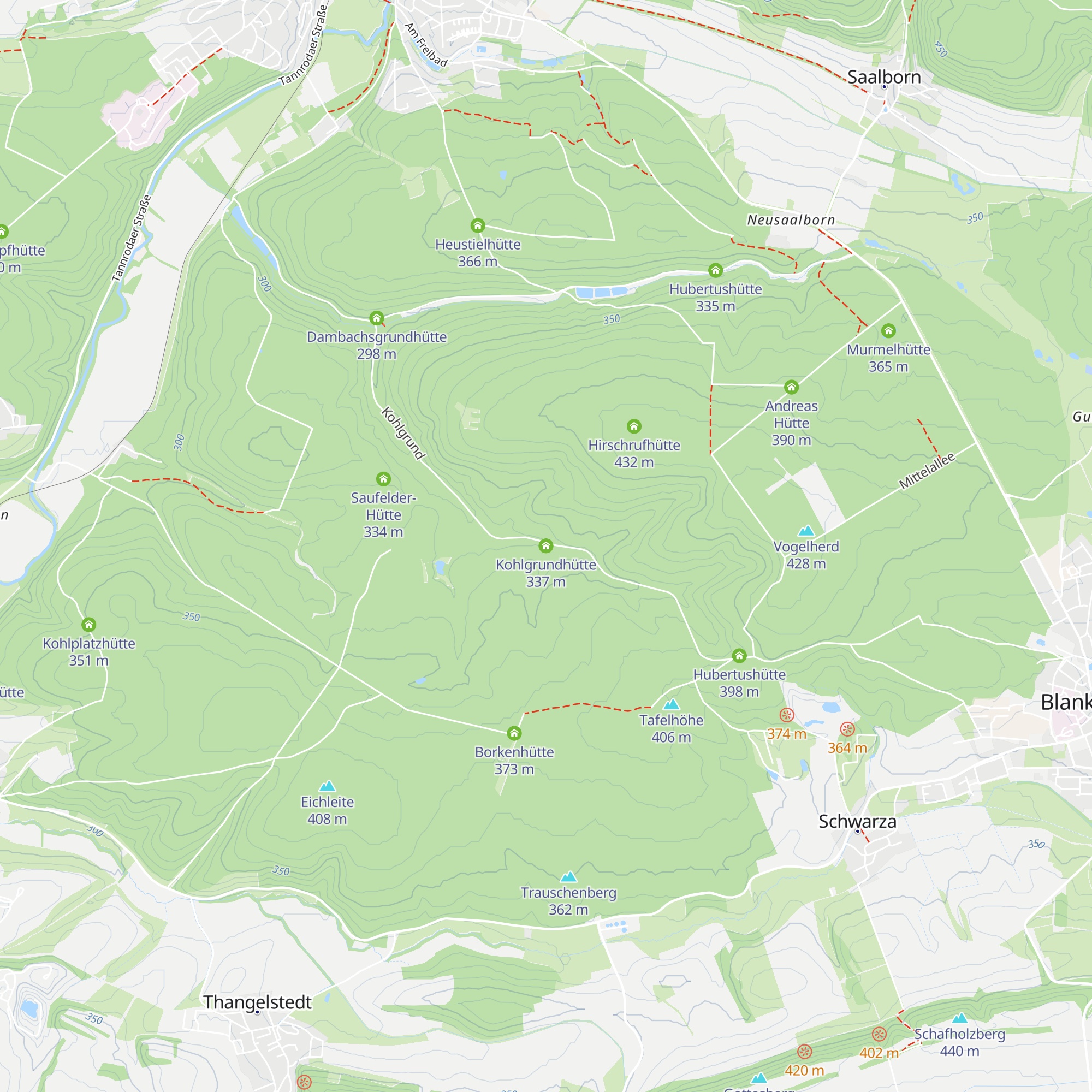 Kohlgrundhütte map