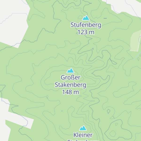 Map of Großer Stakenberg