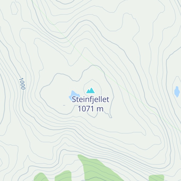 Map of Steinfjellet