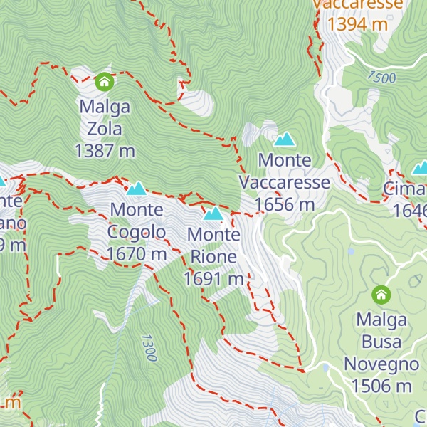 Map of Monte Rione