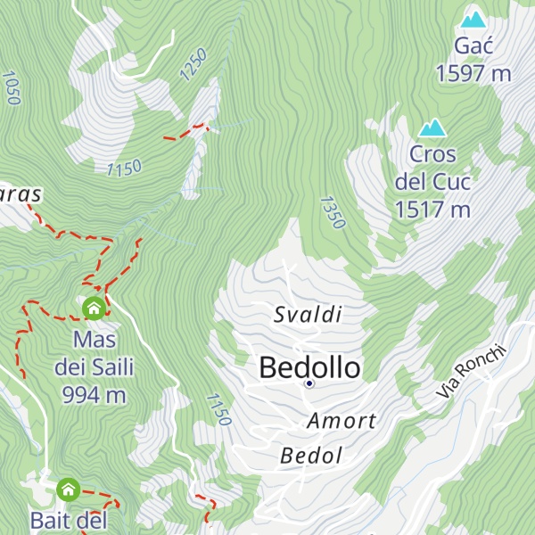 Map of Baita Alpina