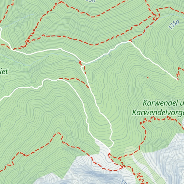 Map of Untere Kälberalm