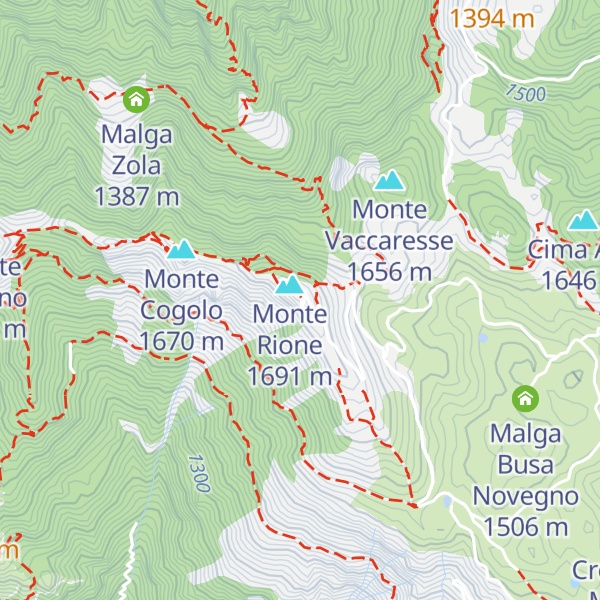 Map of Forte Rione
