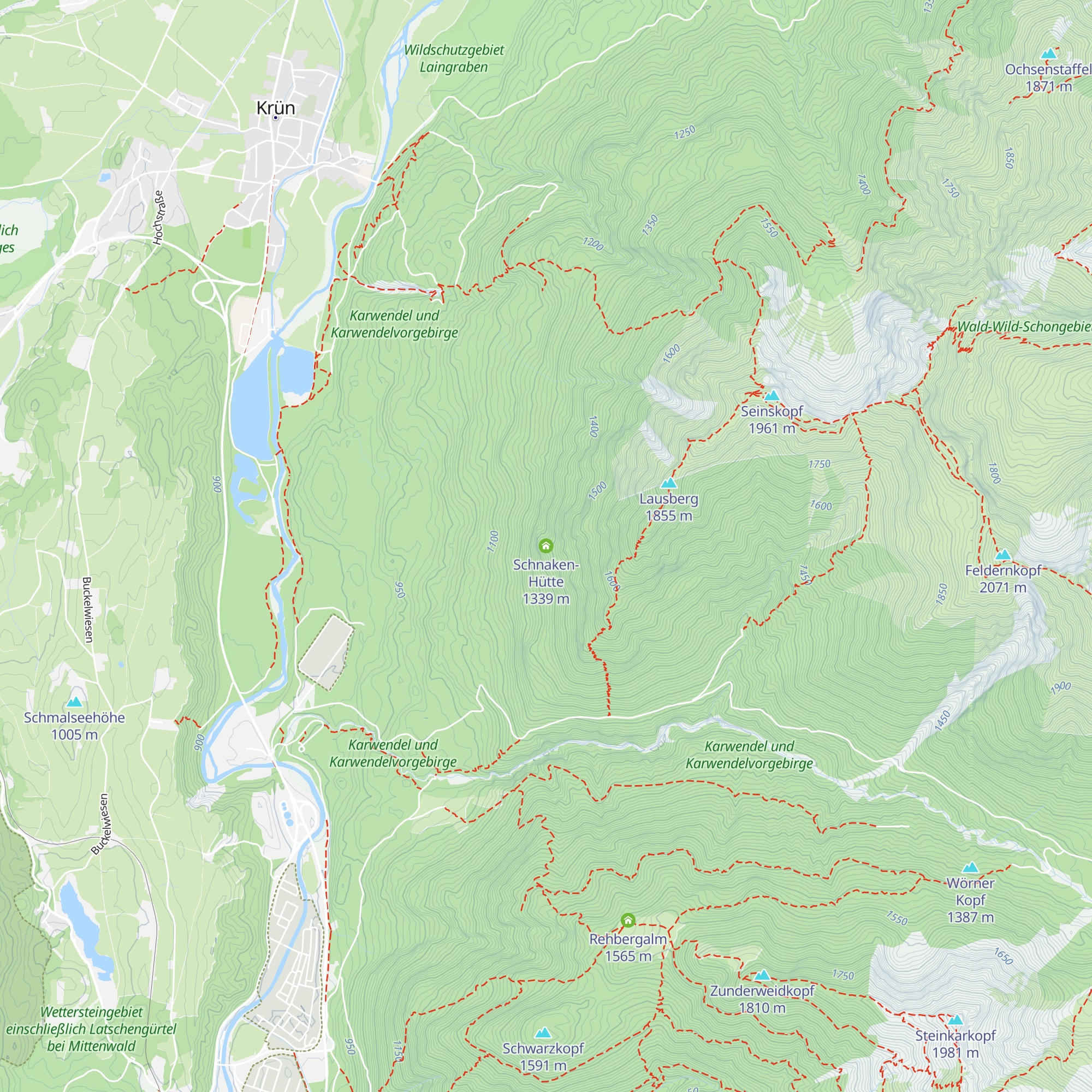 Schnaken-Hütte map
