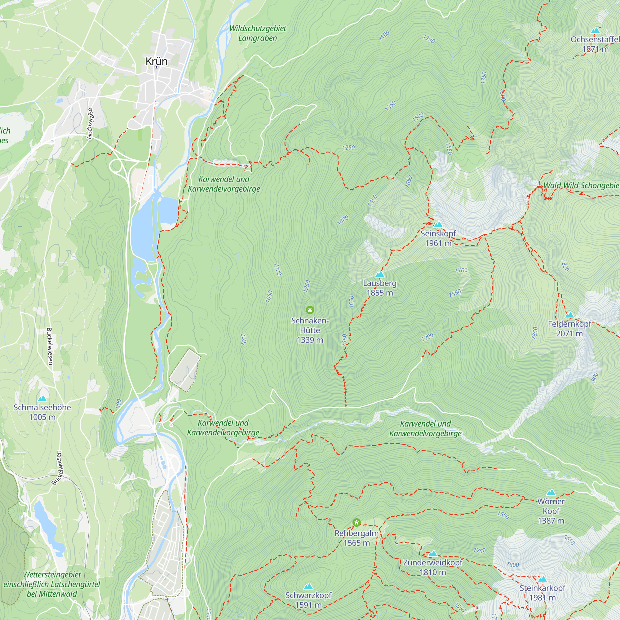 Schnaken-Hütte map