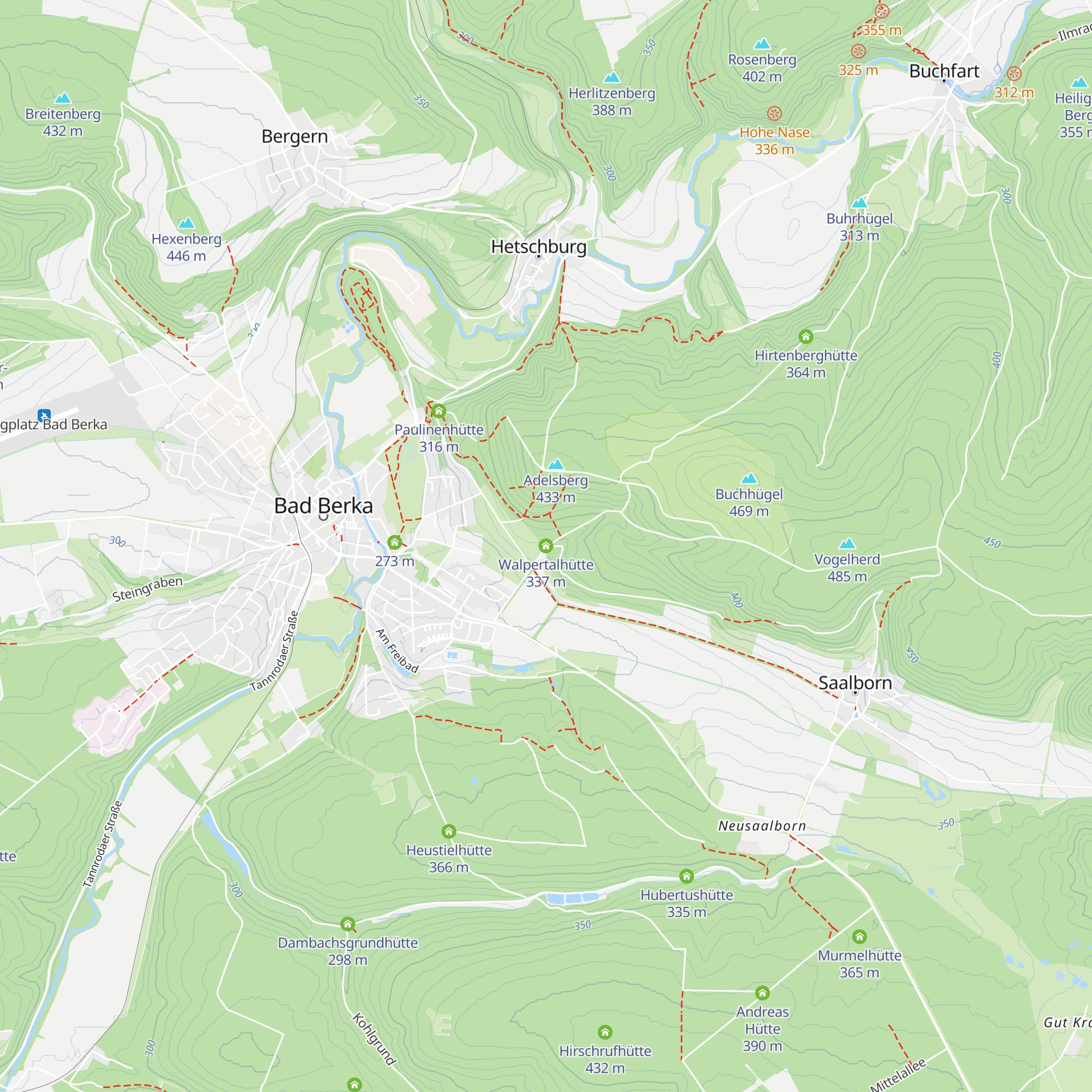 Walpertalhütte map
