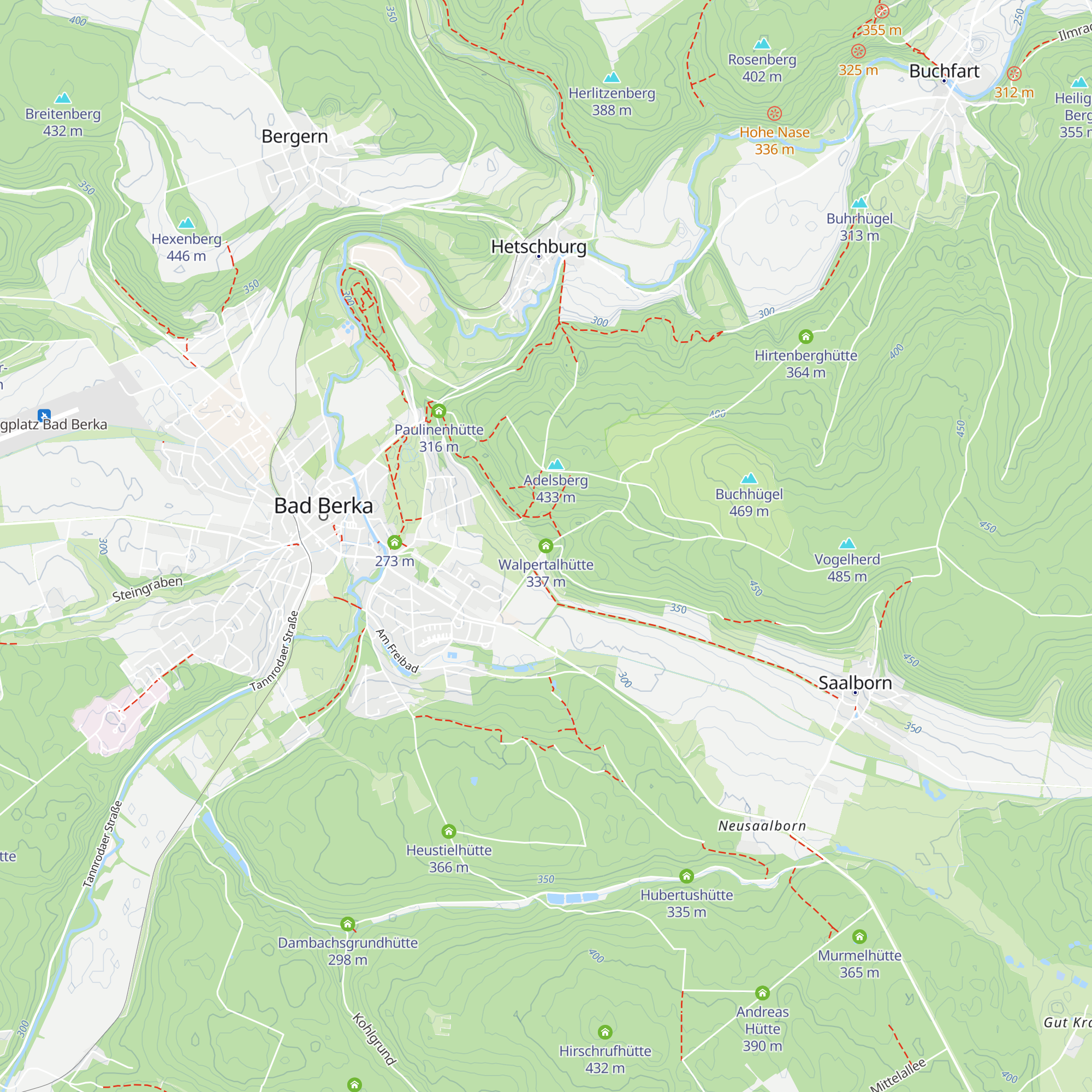 Walpertalhütte map